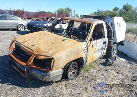 2004 Chevrolet Silverado 1500 Work Truck from USA, damaged, VIN 1GCEC14T84Z161415